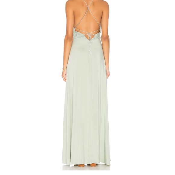 Revolve The JetSet Diaries Light green Maxi Dress - Picture 2 of 3